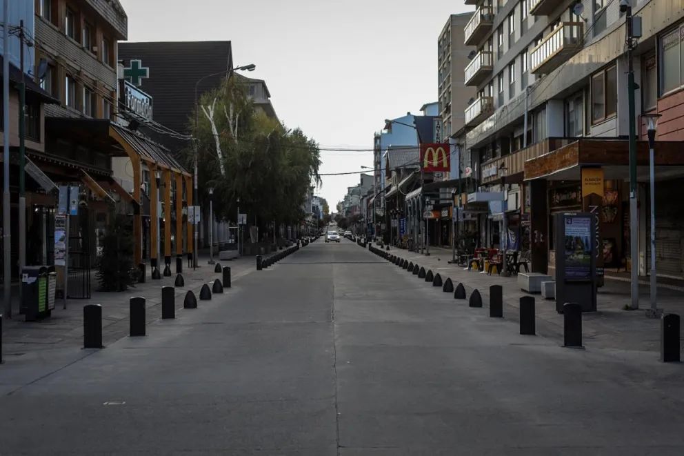 Calles desiertas por el Día de los Trabajadores y continúa el clima otoñal para lo que resta de la semana 