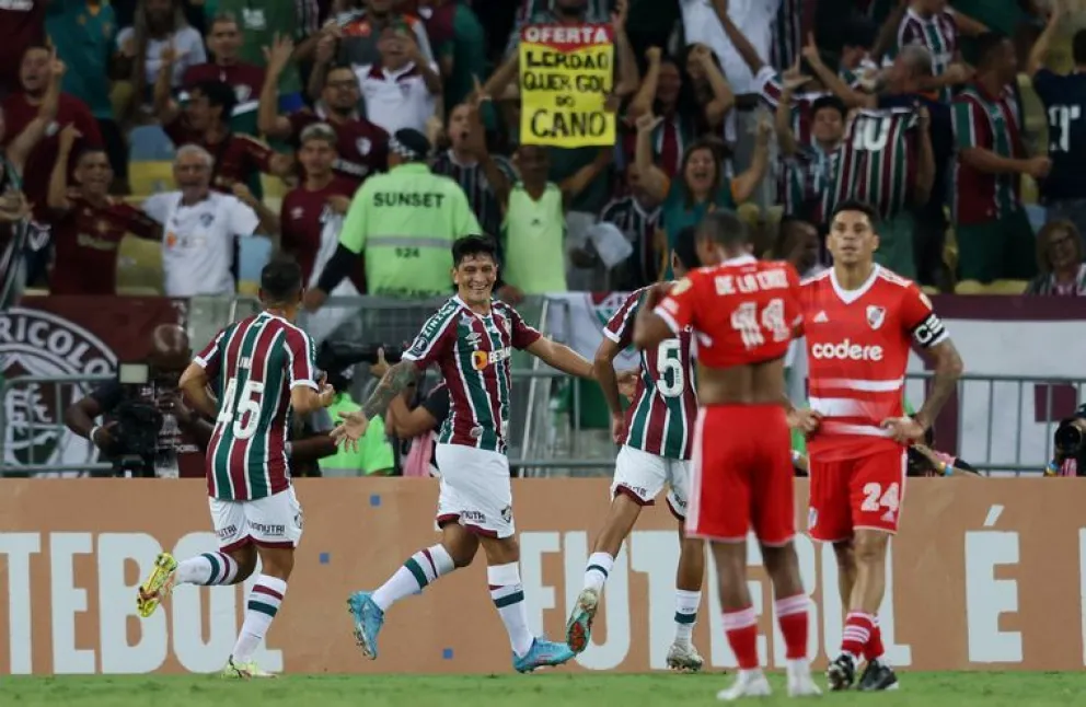 Con Cano como figura, Fluminense goleó a River  en el Maracaná