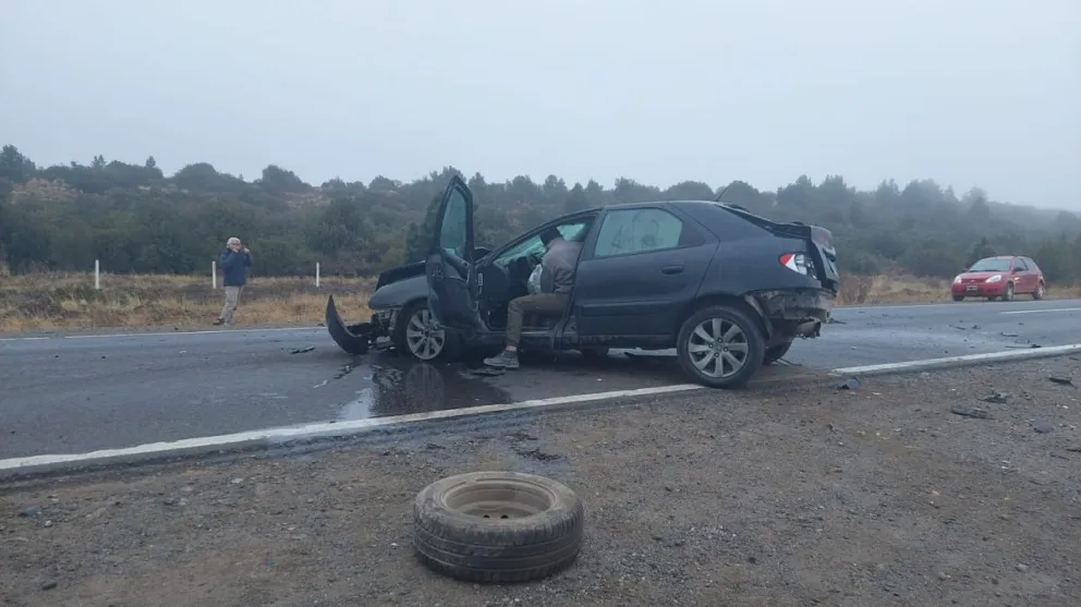 Hubo tres heridos trasladados en ambulancia y los conductores no estaban ebrios