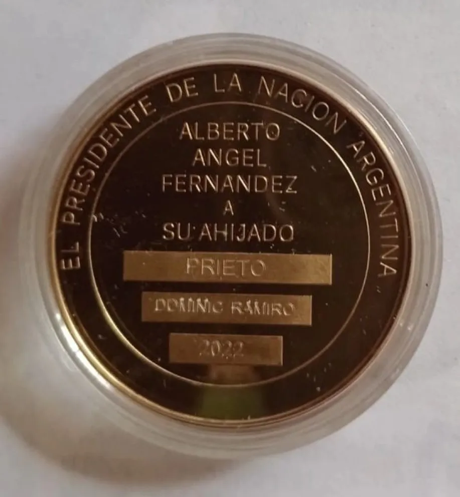 Histórico: un nene rionegrino se convirtió en ahijado presidencial