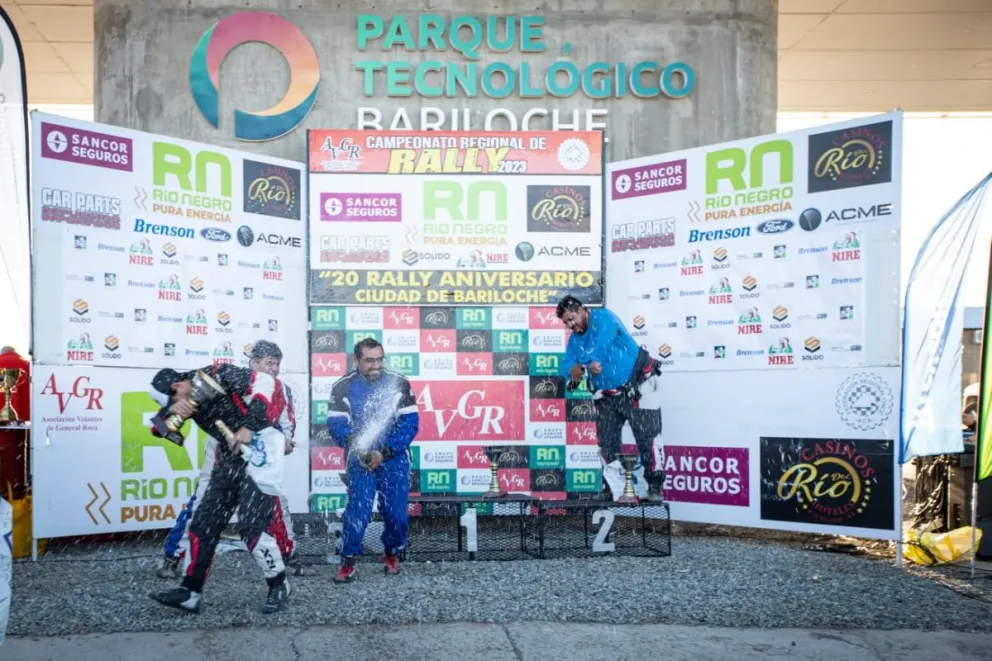 En fotos: la premiación en el PITBA del rally en Bariloche