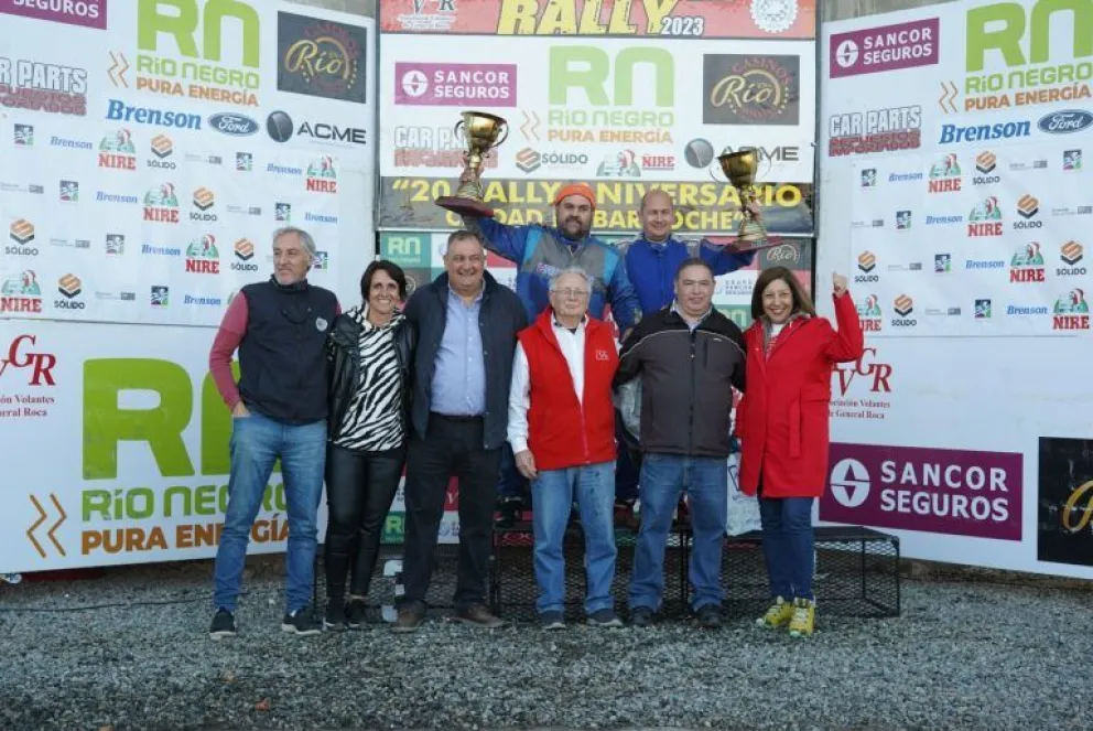 El fin de semana de rally en Bariloche fue "una verdadera fiesta" para el intendente Gennuso 