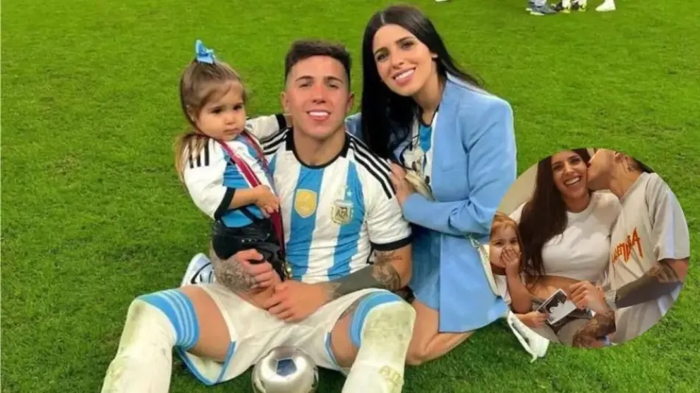 En la dulce espera: Enzo Fernádez será papá por segunda vez