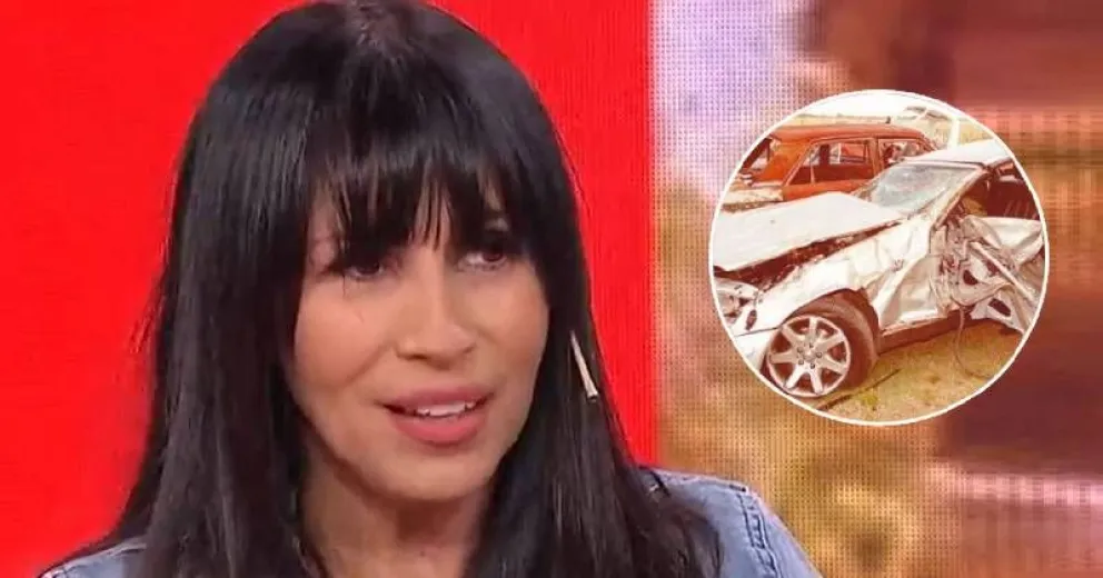 Marixa Balli contó detalles del grave accidente en auto que sufrió