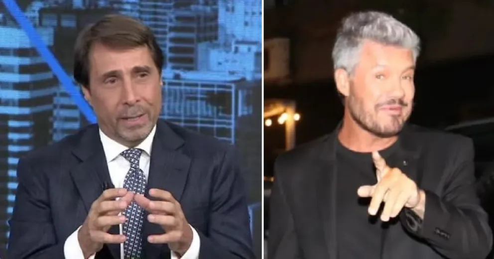 Eduardo Feinmann sin filtro decontra Marcelo Tinelli: "Tira cheques voladores y vive como un rey"