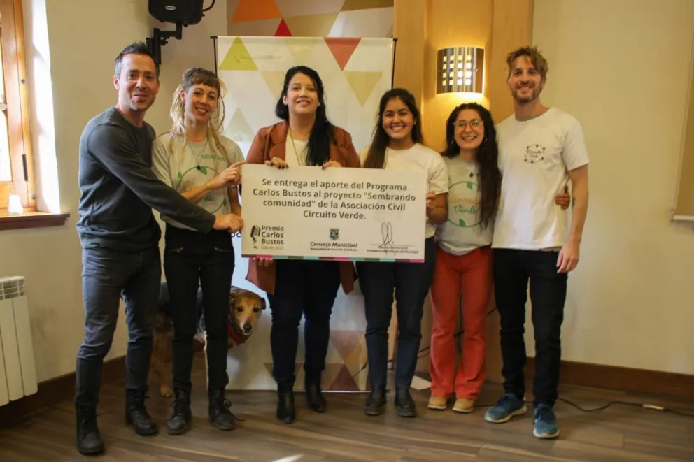 El Concejo entregó el Premio Carlos Bustos a la asociación Circuito Verde