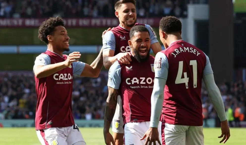 Aston Villa venció a Tottenham en un duelo clave para las copas