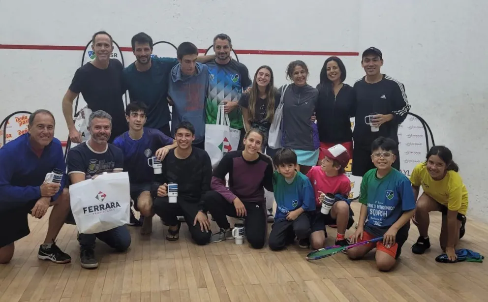 El squash barilochense se reunió en el Torneo Apertura