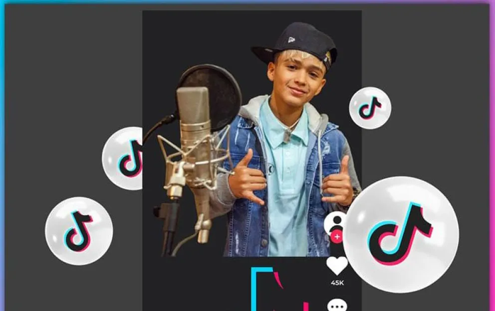 Tiziano el Bombón de la Cumbia está siendo tendencia en TikTok