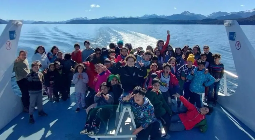 Las Actividades Recreativas de Montaña del municipio, llegaron hasta la isla Victoria