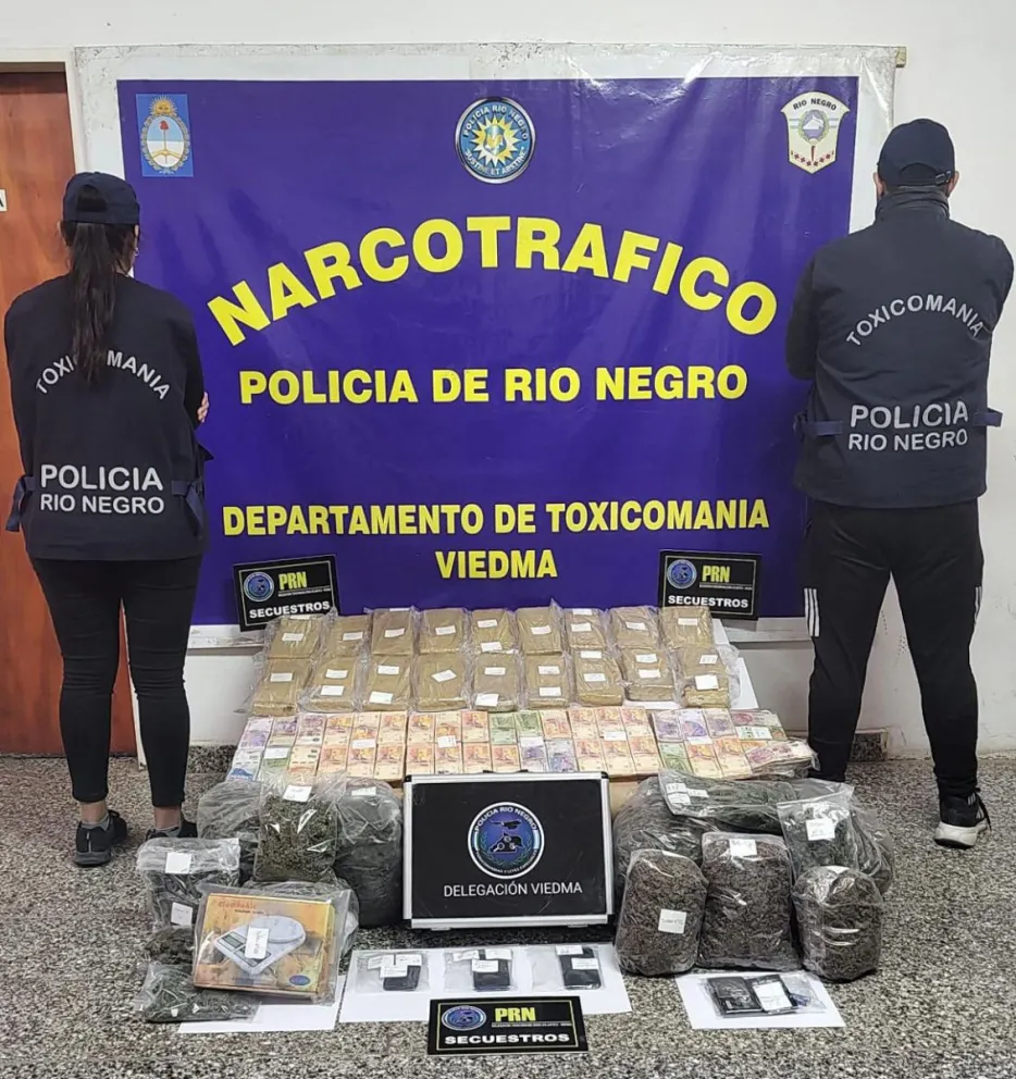 Golpe al narco: Policía secuestró más de 24 kilos de marihuana