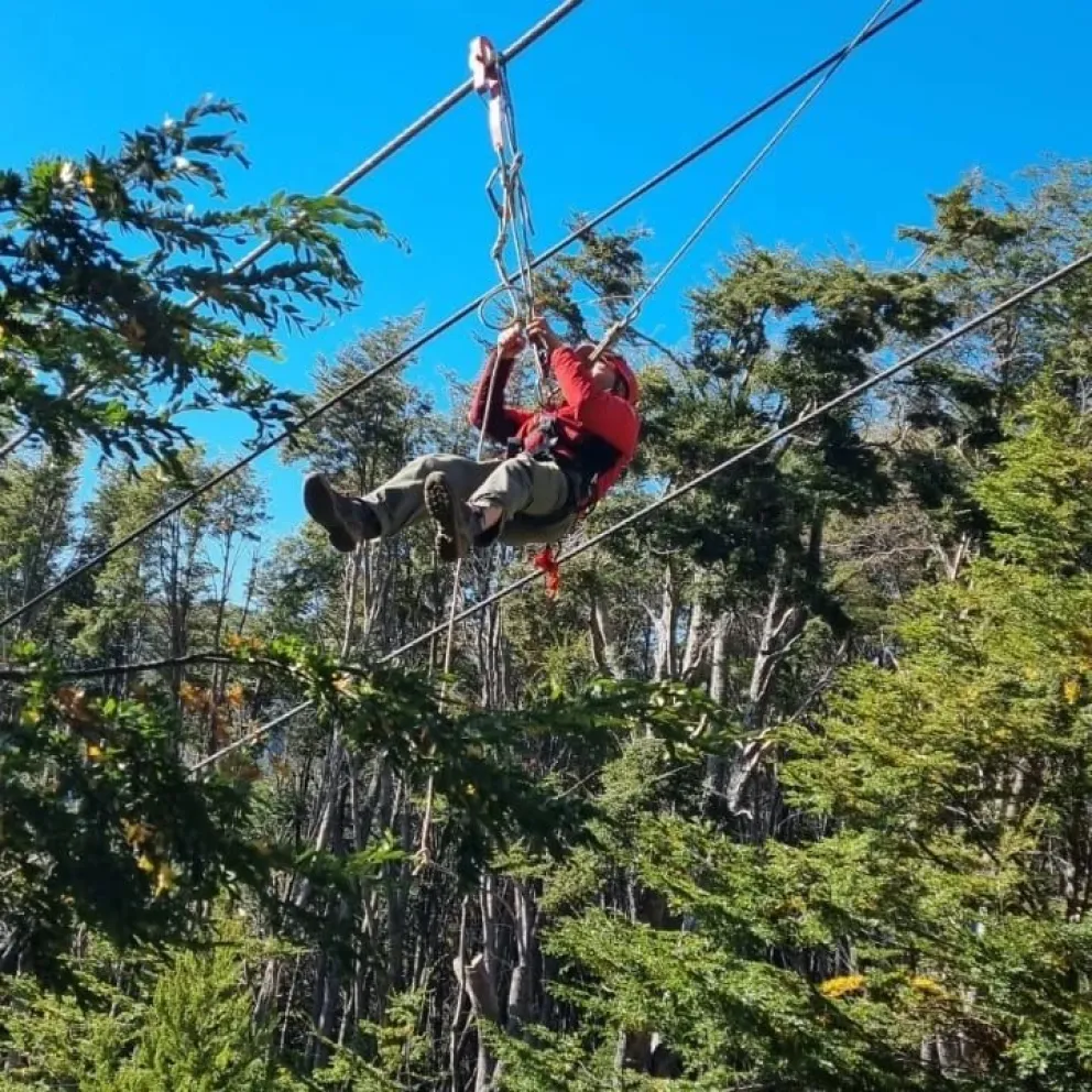 Realizaron prácticas de rescate en altura
