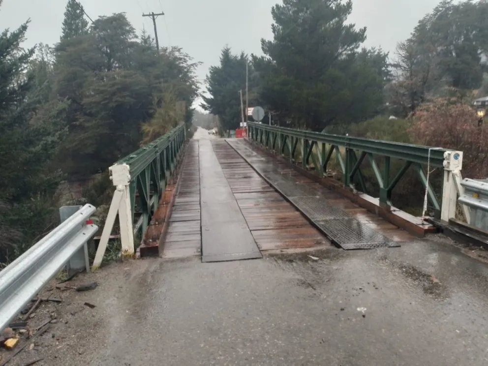 Quedó habilitado el puente de Colonia Suiza 