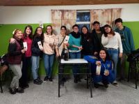Estudiantes de la UNRN visitaron escuela secundaria de Pilcaniyeu