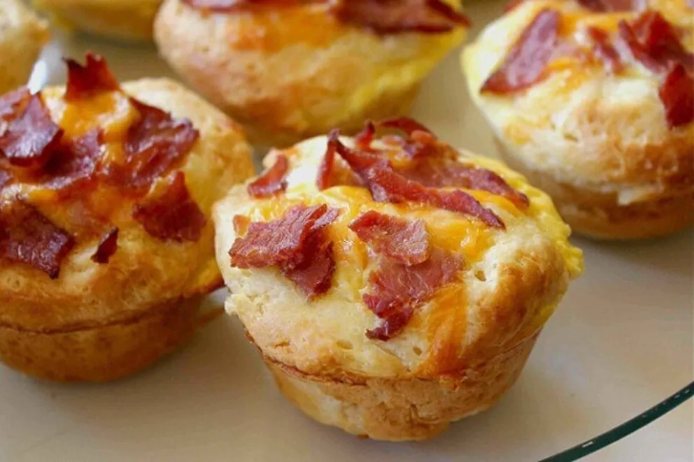 Bien fáciles: hacé muffins salados