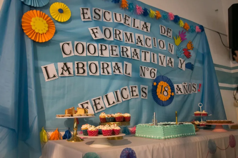 La Escuela de Formación Cooperativa y Laboral 6 cumplió 18 años