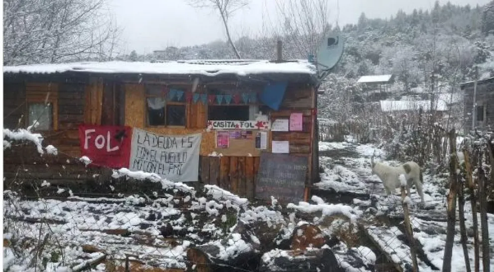Robaron dos garrafas de un merendero/comedor de El Bolsón
