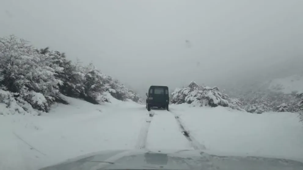 Estado de caminos y recomendaciones para circular ante el temporal de nieve