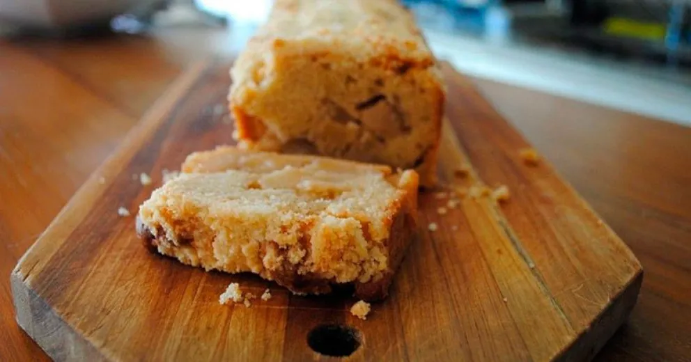 Para la tarde: budín de manzana y canela
