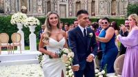 Lautaro Martínez se casó con Agustina Gandolfo: quiénes son los campeones del mundo que dijeron presente