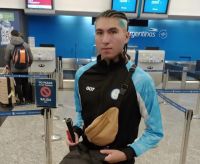 Con gran motivación, el barilochense Miguel Tapia se prepara en suelo colombiano
