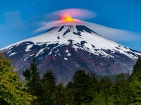 Estiman como "probable" una erupción del volcán Villarrica en próximas semanas o meses