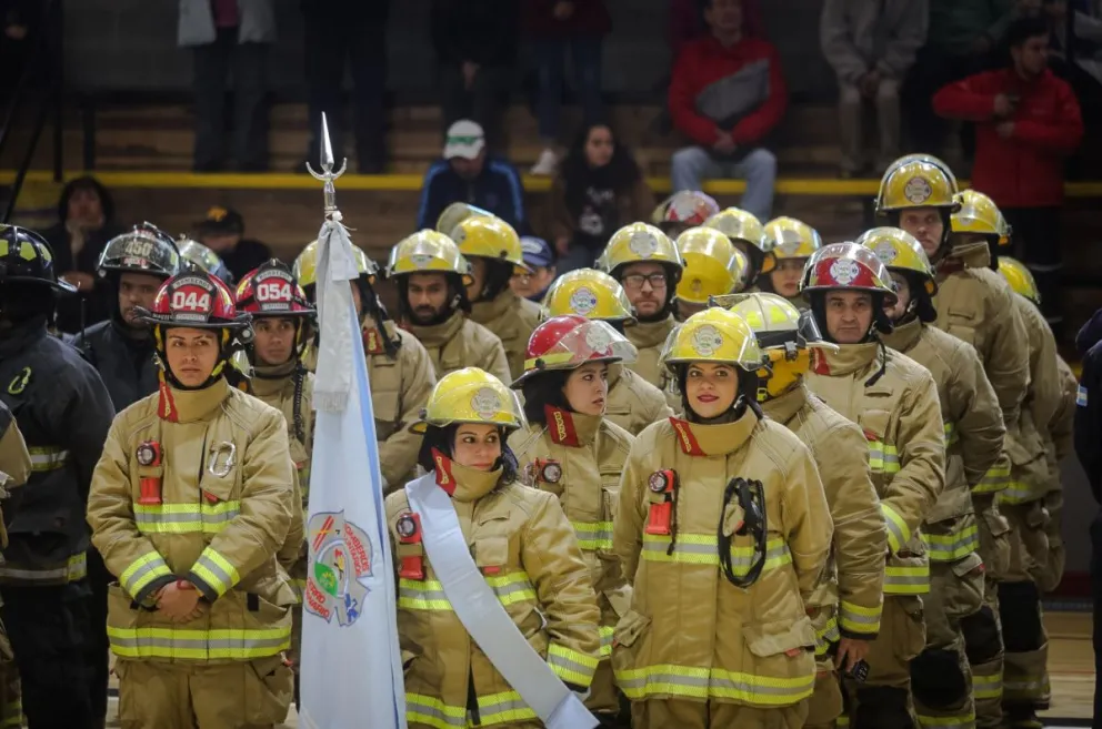 El padre Pliauzer agradecido por el trabajo en el incendio de la Inmaculada