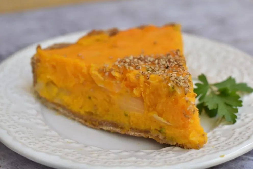 Para el almuerzo: hacé una tarta integral de calabaza en 5 pasos