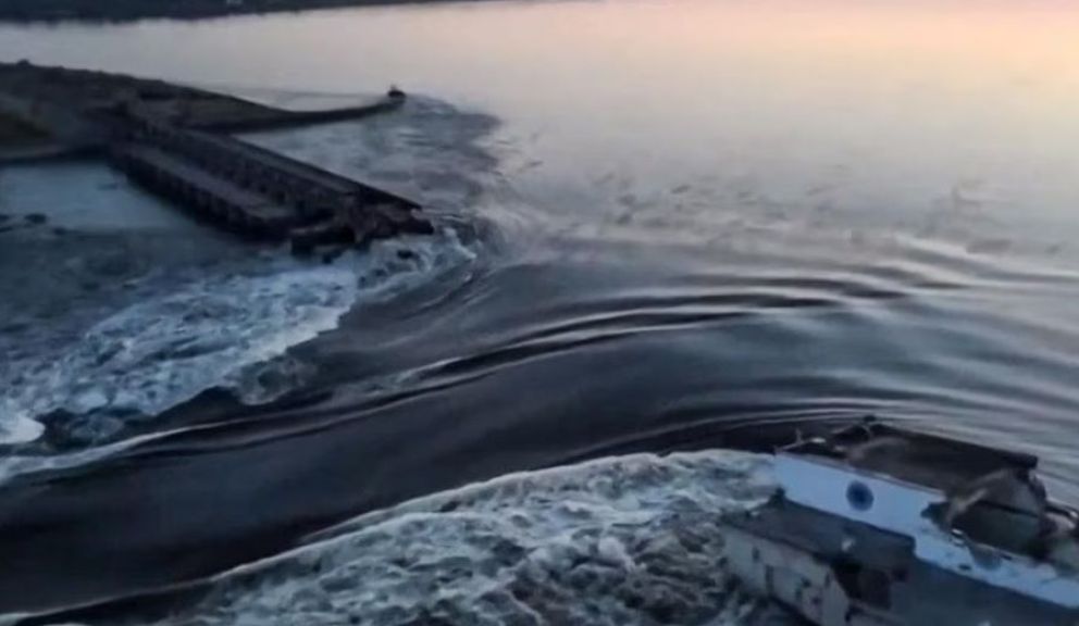 Conflicto en Ucrania: volaron una represa de agua y debieron evacuar varias localidades 