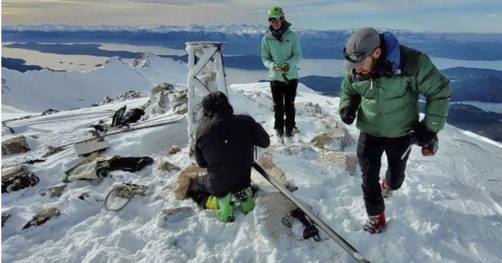 Colocaron una estación meteorológica en el cerro López