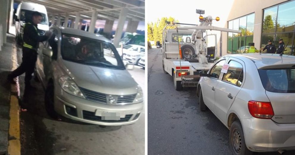 ¿Municipio a la caza de Uber? Secuestraron dos vehículos en el aeropuerto de Bariloche