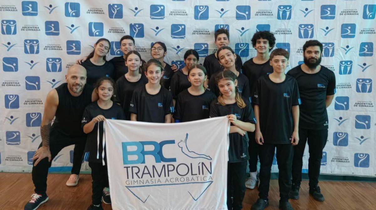 Impresionante cosecha de medallas de BRC Trampolín