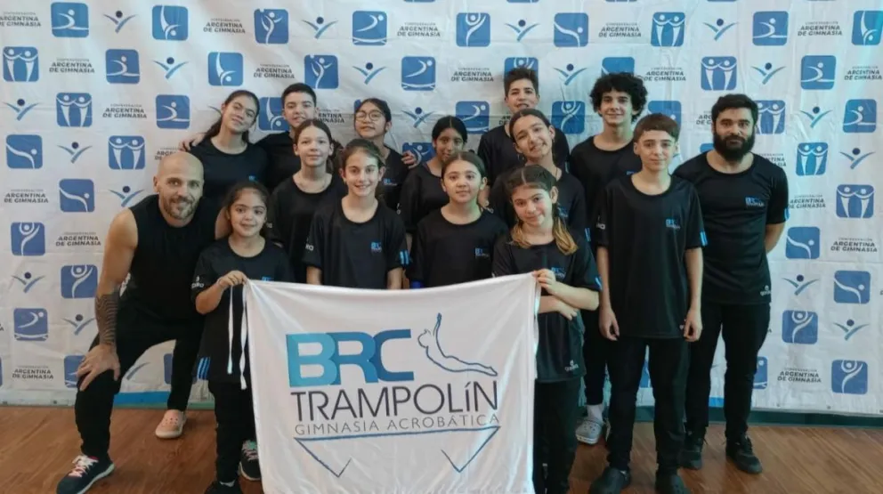 Impresionante cosecha de medallas de BRC Trampolín