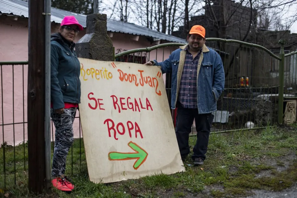 Las acciones solidarias son una constante para quienes integran la agrupación Don Juan (foto: Eugenia Neme).