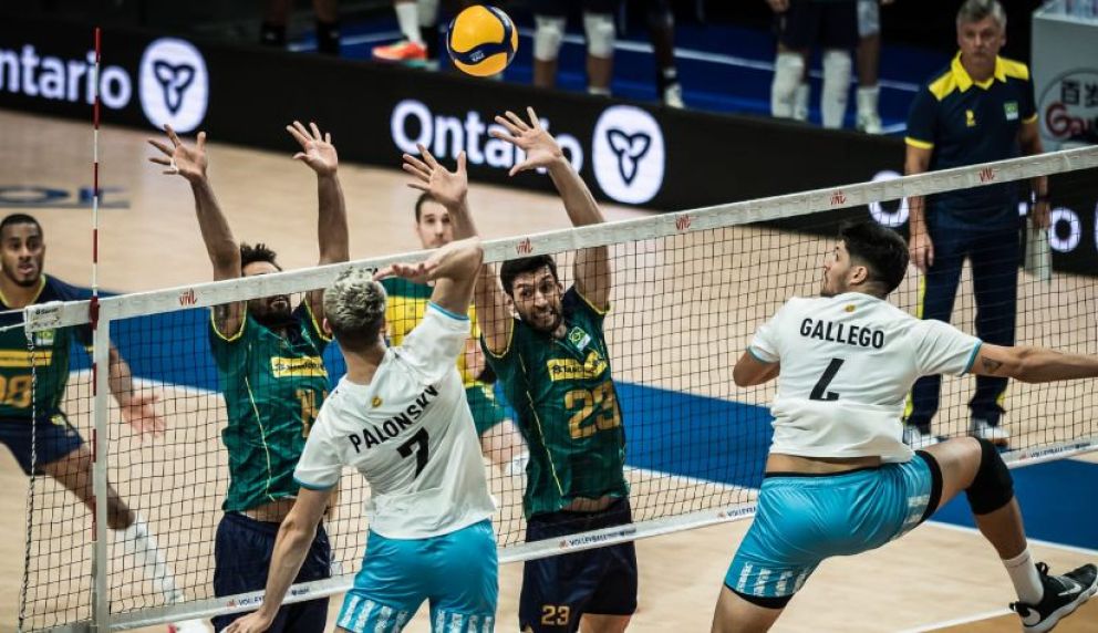 Argentina acorraló a Brasil pero lo perdió en el Tie Break