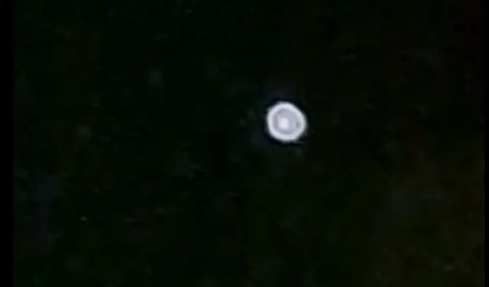 ¿Un OVNI en pleno centro de Bariloche?