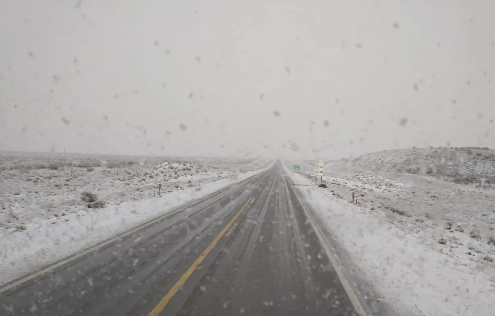 Precaución camino a Bariloche: calzada húmeda y neblina en la 40 y la 23
