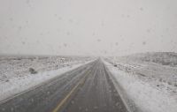 Video: Así despejan la nieve de  la Ruta 40 Sur