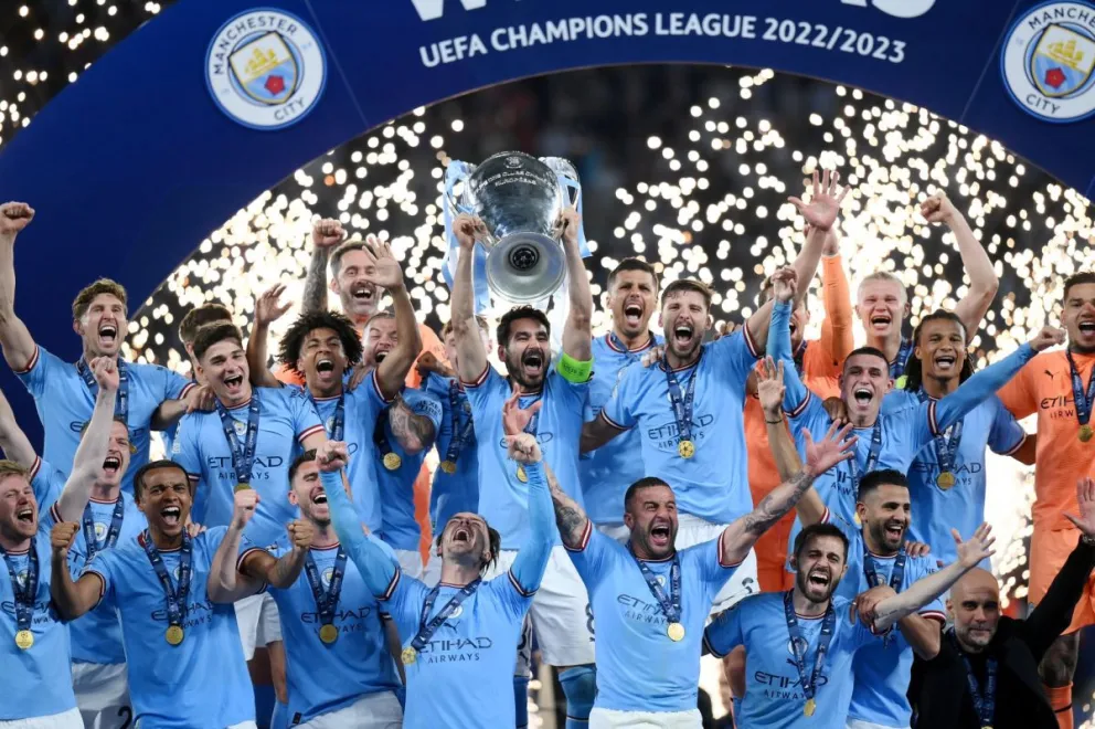 Por primera vez en su historia, Manchester City campeón de  la UEFA Champions League
