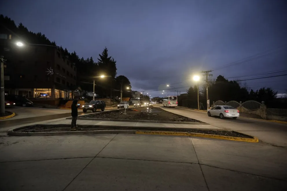 El hecho sucedió en Avenida San Martin camino al este de Bariloche (foto de archivo: Matías Garay)