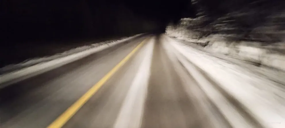 Atención conductores: neblina y hielo en las rutas que conectan a Bariloche