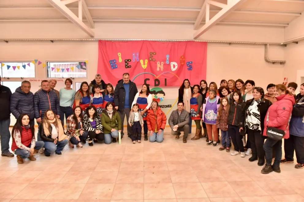 Inauguraron en Bariloche las obras del CDI Pequeños Corazones