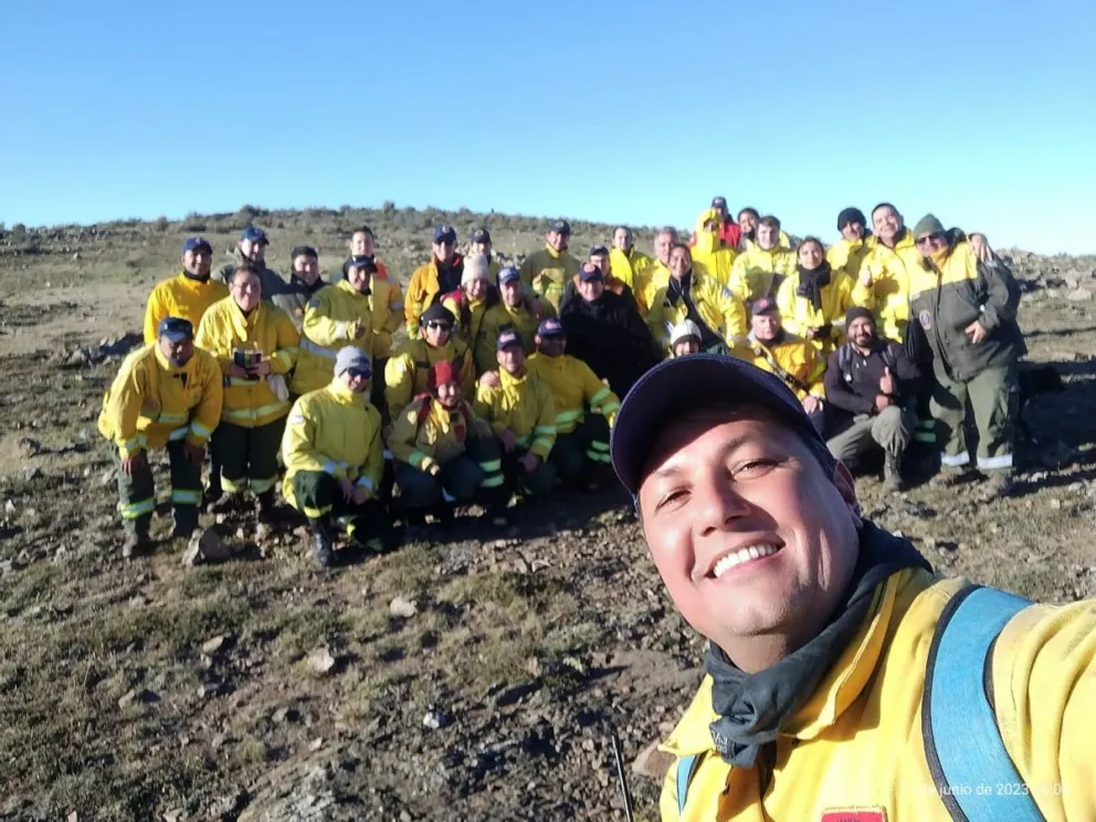 SPLIF Bariloche dictó curso a bomberos voluntarios de Buenos Aires