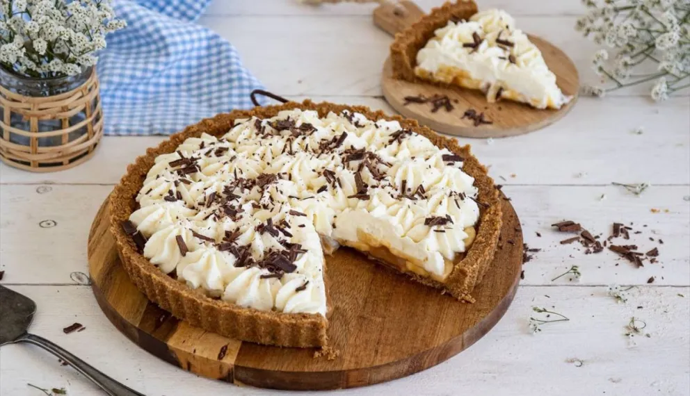Sencilla y exquisita: tarta banoffee