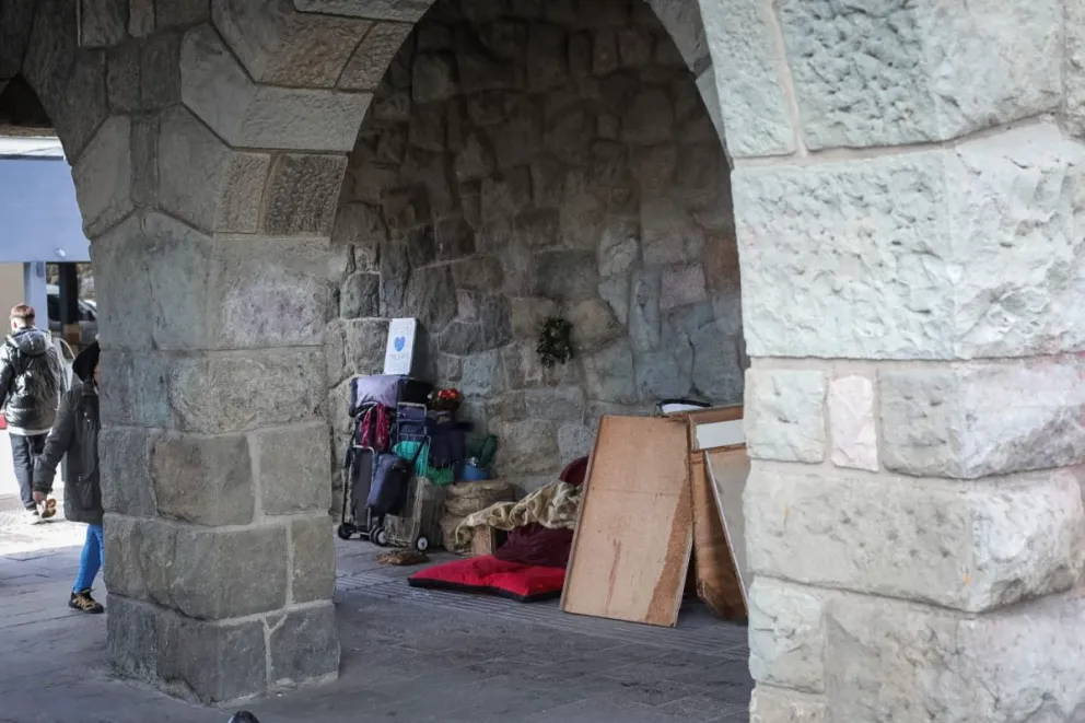 Nadie elige dormir en la calle, pero no hay alternativas para parejas o familias con hijos