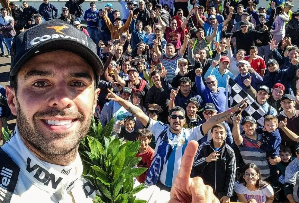 Triunfo arrollador de José Manuel Urcera en el autódromo Rosamonte de Posadas