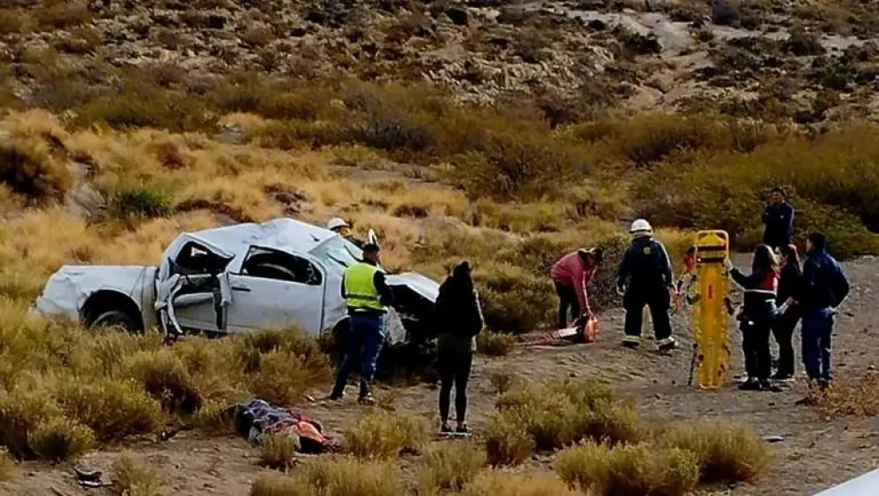 Un muerto y un herido en un accidente en Ruta 40