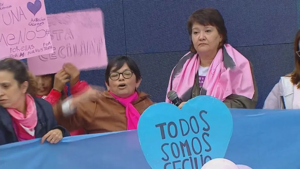 Marcharon por Cecilia Strzyzowski y su madre pidió justicia: “No busco venganza”
