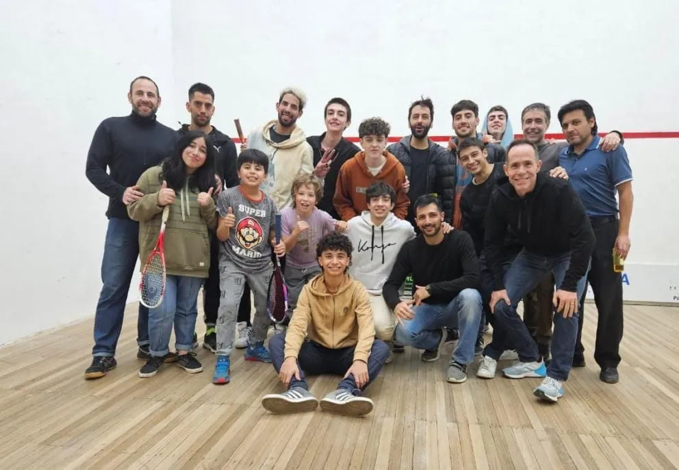 El squash barilochense fue protagonista en Trelew 