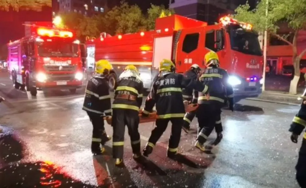China: al menos 31 muertos por una explosión en un restaurante
